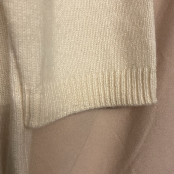 NWT Talbots Woman Embellished Neck Sweater, Size 1X Color Ivory - Picture 6 of 9